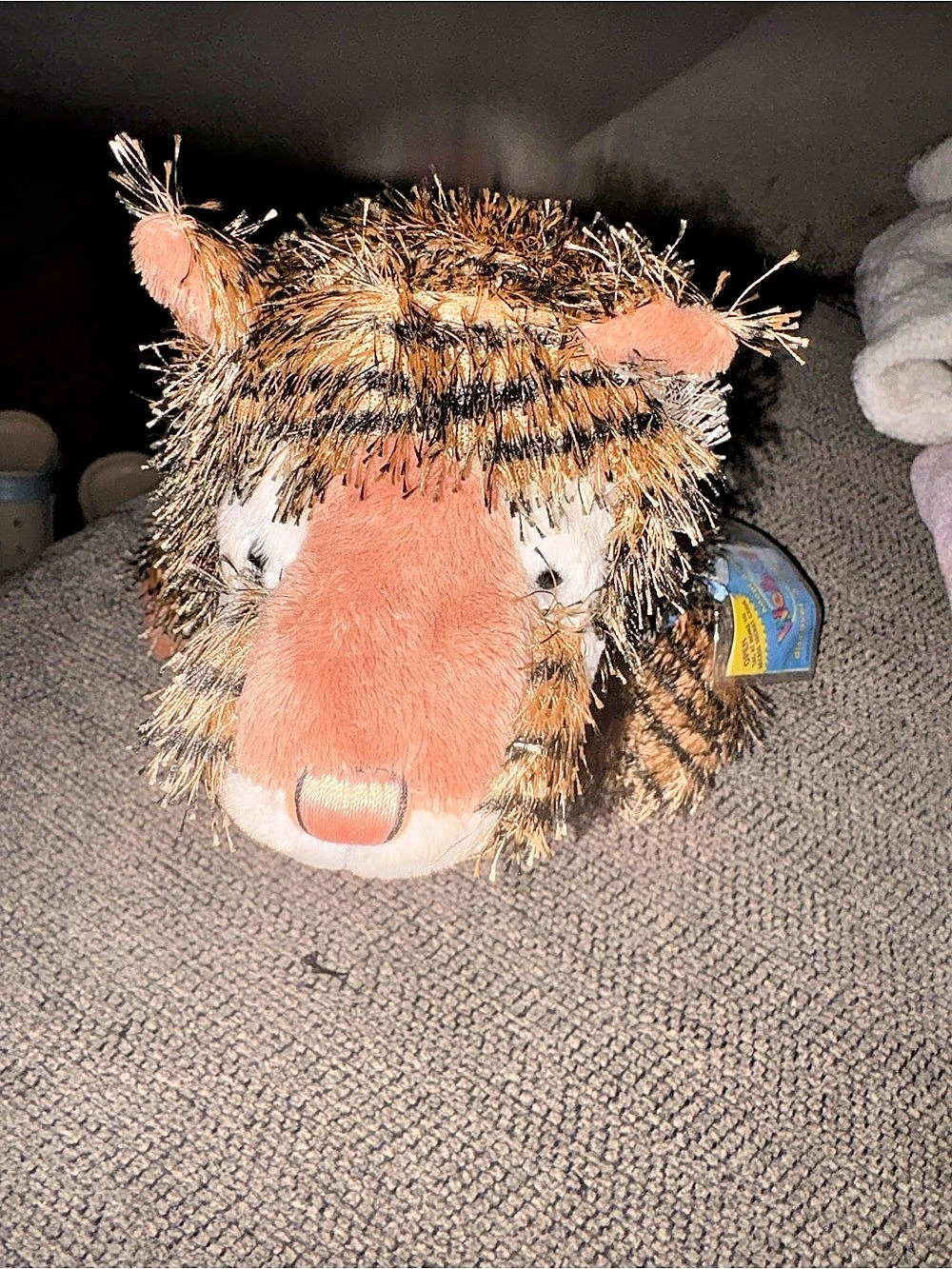 Up for sale is an authentic, vintage Ganz Webkinz Tiger (Model HM032). This item